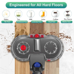 V12 Detect 清潔機專用電動配件，附 6 塊拖把墊與水箱